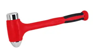 56 oz Ball Peen Soft Grip Dead Blow Hammer (Red)