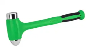 56 oz Ball Peen Soft Grip Dead Blow Hammer (Green)