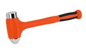56 oz Ball Peen Soft Grip Dead Blow Hammer (Orange)