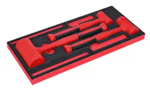 48 oz Soft Grip Dead Blow Hammer (Orange)