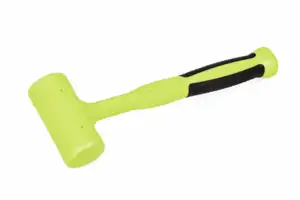 32 oz Soft Grip Dead Blow Hammer (Hi-Viz)