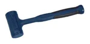 32 oz Soft Grip Dead Blow Hammer (Power Blue)