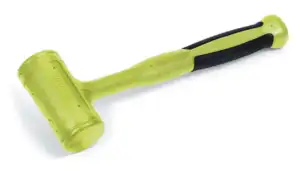 48 oz Soft Grip Dead Blow Hammer (Hi-Viz)