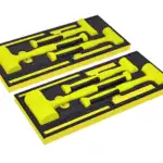 6 pc Soft Grip Dead Blow Hammer Set with PRO-FI™ Organization (Hi-Viz)