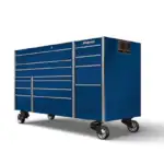 72" 14-Drawer Triple-Bank Masters Series Roll Cab with PowerDrawer and SpeeDrawer (Royal Blue)