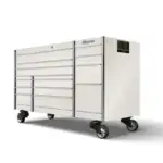 72" 14-Drawer Triple-Bank Masters Series Roll Cab with PowerDrawer and SpeeDrawer (White)