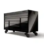 72" 12-Drawer Triple-Bank Masters Series Roll Cab with PowerDrawer and SpeeDrawer (Electric Orange)