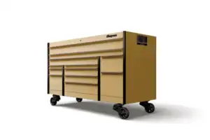 72" 12-Drawer Triple-Bank Masters Series Roll Cab with PowerDrawer and SpeeDrawer (Combat Tan)