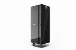 25" Four-Drawer Classic Series Locker (Gloss Black)