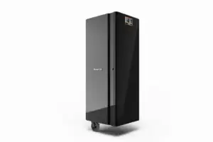 25" Four-Drawer Classic Series Locker (Flat Black w/Black Trim)