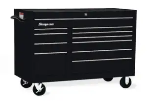 55" 11-Drawer Double-Bank Classic Series Roll Cab (Gloss Black)