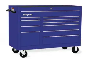 55" 11-Drawer Double-Bank Classic Series Roll Cab (Royal Blue)