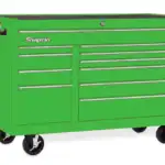 55" 11-Drawer Double-Bank Classic Series Roll Cab (Extreme Green)