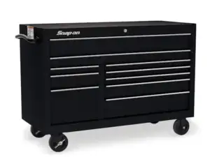 55" 10-Drawer Double-Bank Classic Series Roll Cab (Gloss Black)