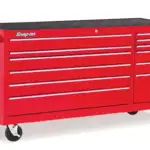 73" 12-Drawer Double-Bank Classic Series 96 Roll Cab (Red)