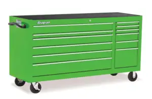73" 12-Drawer Double-Bank Classic Series 96 Roll Cab (Extreme Green)