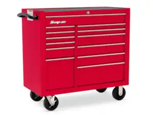 40" 13-Drawer Double-Bank Heritage Series Roll Cab (Red)