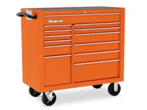 40" 13-Drawer Double-Bank Heritage Series Roll Cab (Electric Orange)
