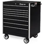 36" Eight-Drawer Single Bank Masters Series Roll Cab (Gloss Black)