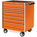 36" Eight-Drawer Single Bank Masters Series Roll Cab (Electric Orange)