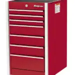 19" Seven-Drawer Masters Series End Cab (Candy Apple Red)