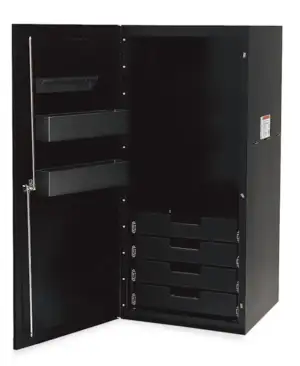 24" Four-Drawer Masters Series Locker (Gloss Black)