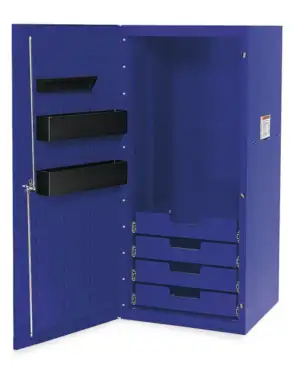 24" Four-Drawer Masters Series Locker (Royal Blue)
