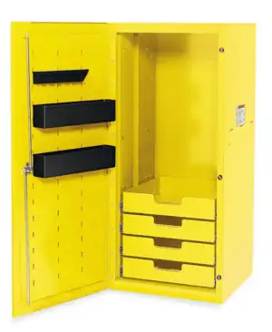 24" Four-Drawer Masters Series Locker (Ultra Yellow)