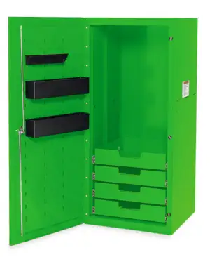24" Four-Drawer Masters Series Locker (Extreme Green)