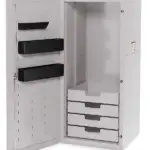 24" Four-Drawer Masters Series Locker (Arctic Silver)