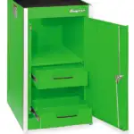 19" Two-Drawer Single Bank Masters Series Bulk End Cab (Extreme Green)