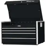 36" Four-Drawer Single Bank Masters Series Top Chest (Gloss Black)