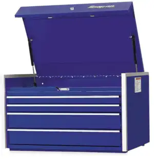36" Four-Drawer Single Bank Masters Series Top Chest (Royal Blue)