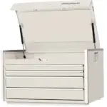36" Four-Drawer Single Bank Masters Series Top Chest (White)