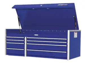 54" Eight-Drawer Double-Bank Masters Series Top Chest (Royal Blue)
