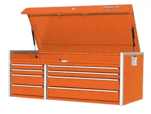 54" Eight-Drawer Double-Bank Masters Series Top Chest (Electric Orange)
