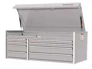54" Eight-Drawer Double-Bank Masters Series Top Chest (Arctic Silver)