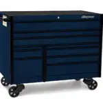 54" 10-Drawer Double-Bank Masters Series Roll Cab (Midnight Blue with Blackout Details)