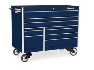 54" 10-Drawer Double-Bank Masters Series Roll Cab (Royal Blue)