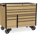 54" 10-Drawer Double-Bank Masters Series Roll Cab (Combat Tan w/Black Trim)