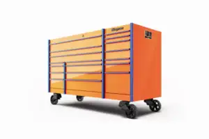 72" 18-Drawer Triple-Bank Masters Series Bed Liner Top Roll Cab