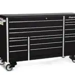 72" 18-Drawer Triple-Bank Masters Series Bed Liner Top Roll Cab (Gloss Black)