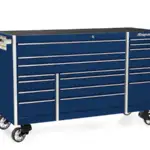 72" 18-Drawer Triple-Bank Masters Series Roll Cab (Royal Blue)