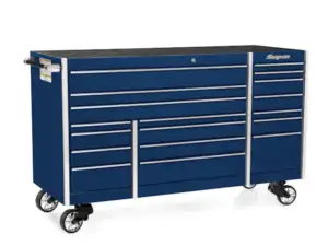 72" 18-Drawer Triple-Bank Masters Series Roll Cab (Royal Blue)