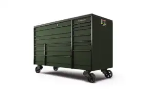 72" 18-Drawer Triple-Bank Masters Series Roll Cab (Gloss Black)