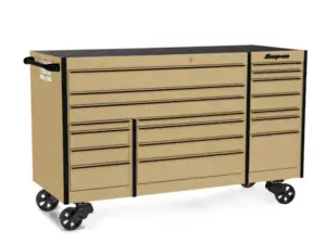 72" 18-Drawer Triple-Bank Masters Series Roll Cab (Combat Tan w/Black Trim)