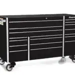 72" 18-Drawer Triple-Bank Masters Series Roll Cab (Gloss Black)