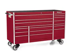 72" 18-Drawer Triple-Bank Masters Series Roll Cab (Candy Apple Red)
