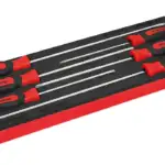 6 pc Instinct® Soft Grip Extra-Long Combination Cabinet Screwdriver Set with PRO-FI™ Organization (Red)