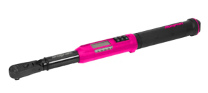 3/8" Drive Flex-Head TechAngle® Torque Wrench (5-125 ft-lb) (Electric Pink with Black PVD Body)